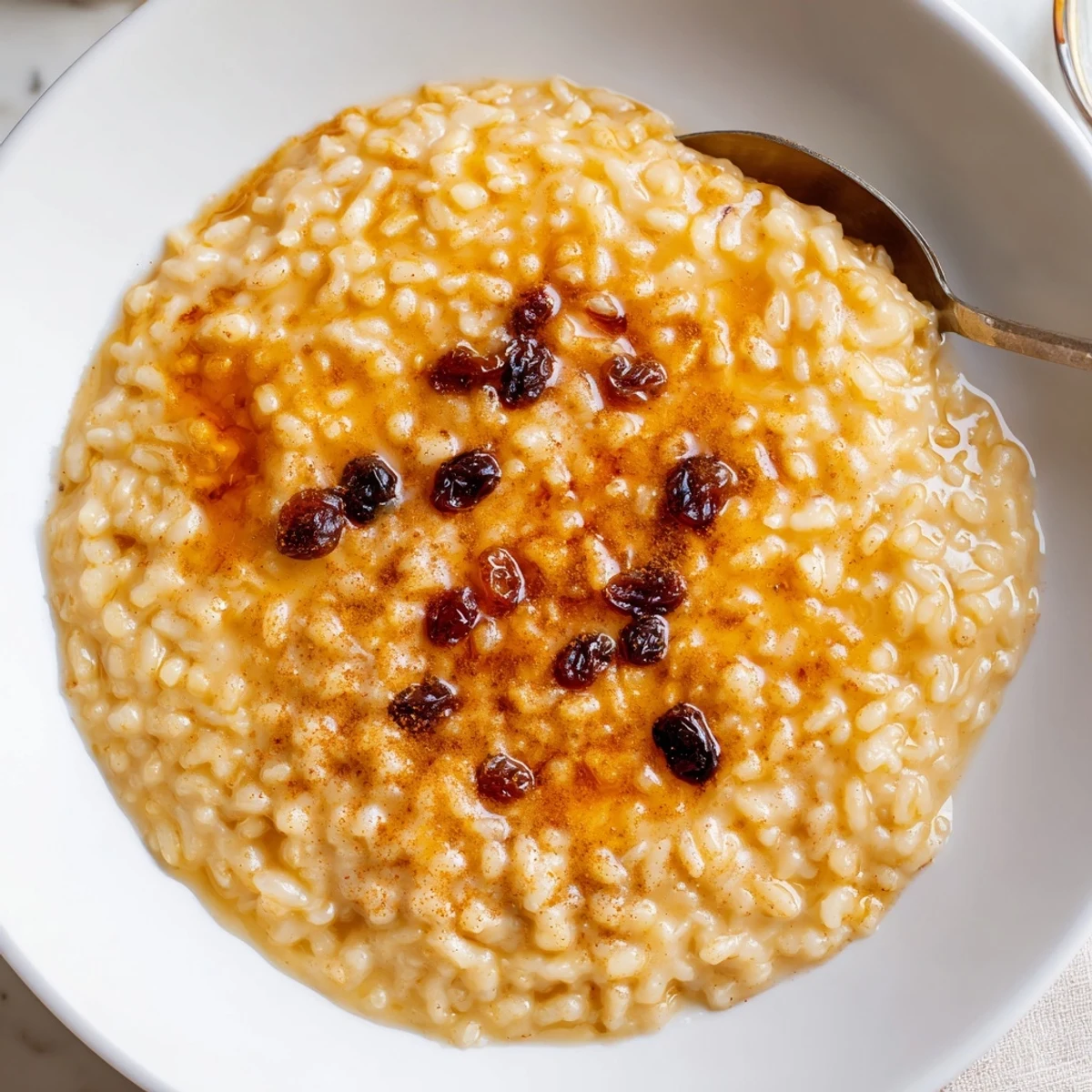 Warm, golden Delicious Condensed Milk Baked Rice Pudding Recipe To Try, cinnamon-sprinkled
