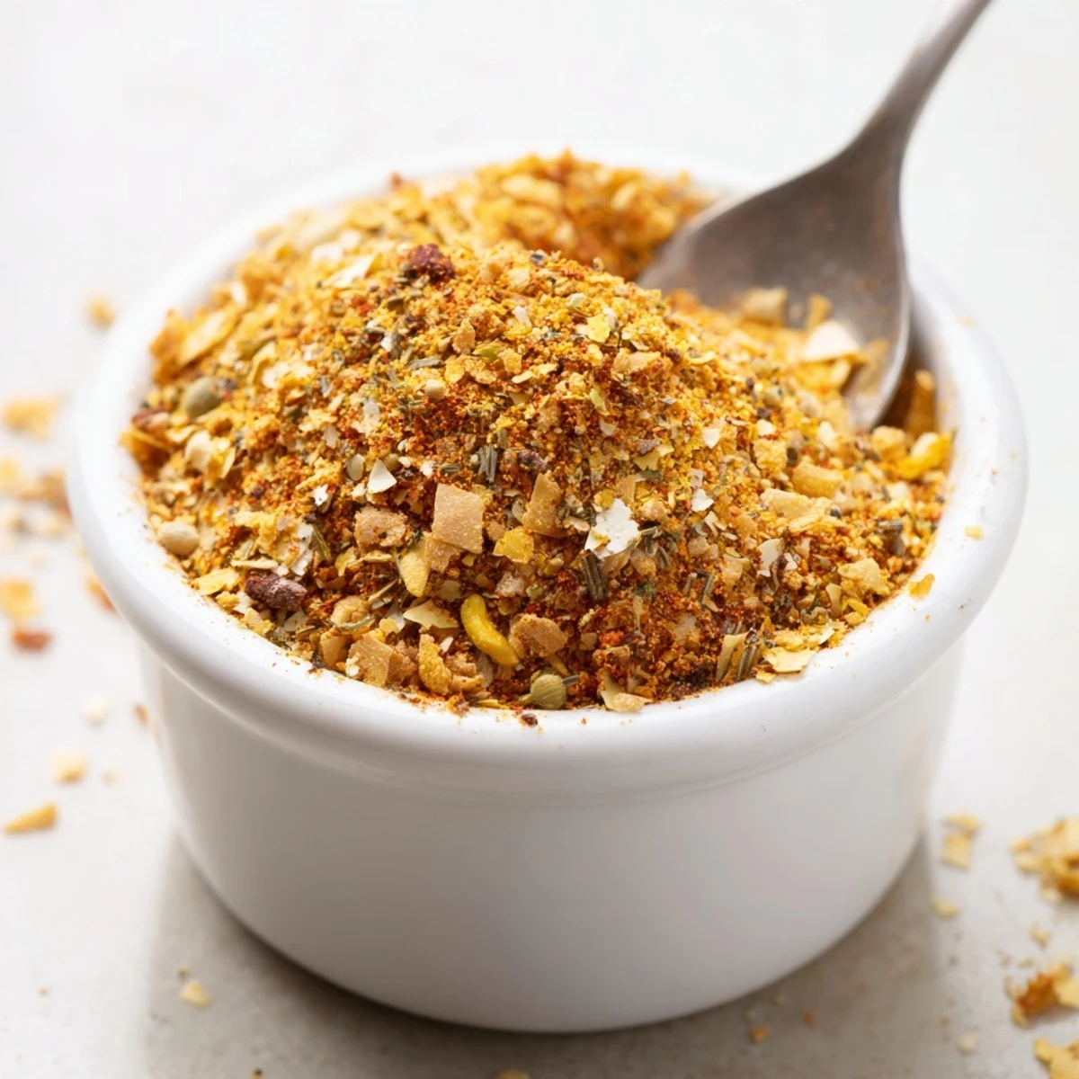 Savory Vegan Chicken Seasoning For Rubs Marinades And Broth dusted on tofu