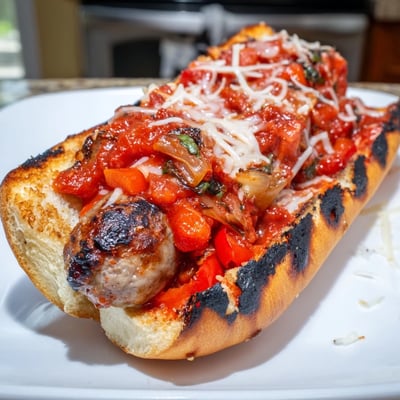 Grilled Sausage Grinders